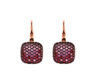 Boucles d'oreilles Bronzallure Femme in  Alliage Métallique Zirconia WSBZ00615ROSE - WSBZ00615ROSE